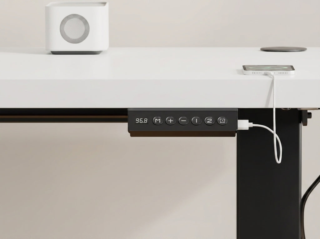 Bureau assis-debout Élévation — 120 × 60 cm