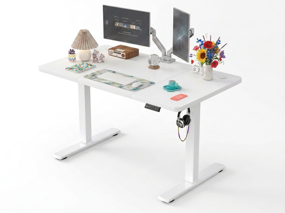 Bureau assis-debout Élévation — 120 × 60 cm
