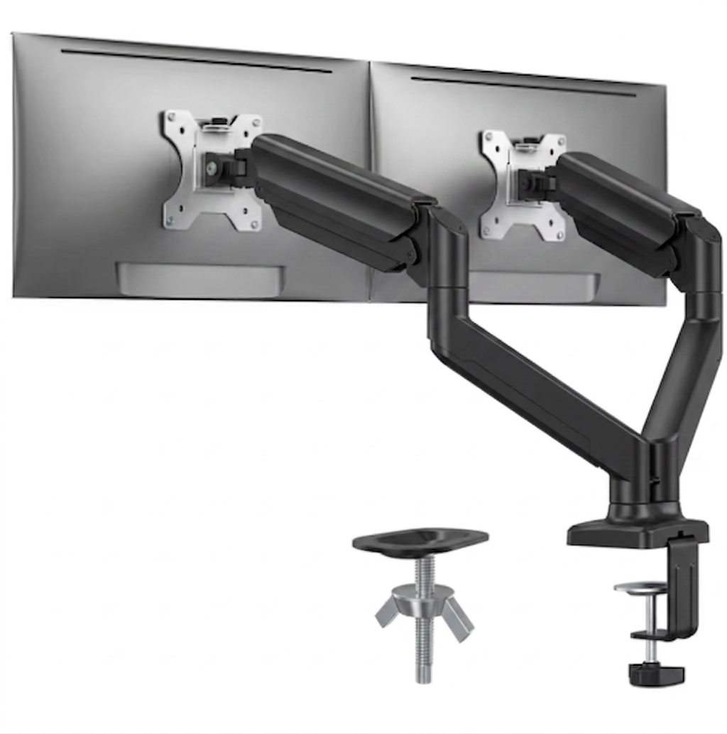 Bras double moniteur pour écrans 13″–32″
