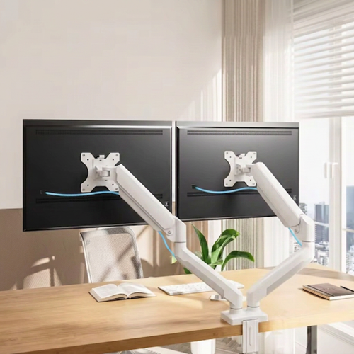 Bras double moniteur pour écrans 13″–32″
