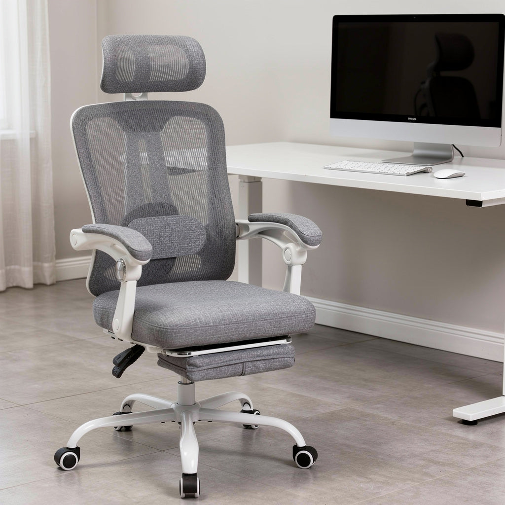 Fauteuil de bureau ergonomique à dossier haut